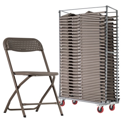 50 BigClassic Folding Chair + Trolley Bundle