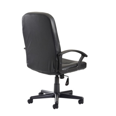 Cavalier Managers Chair - Black Leather Faced