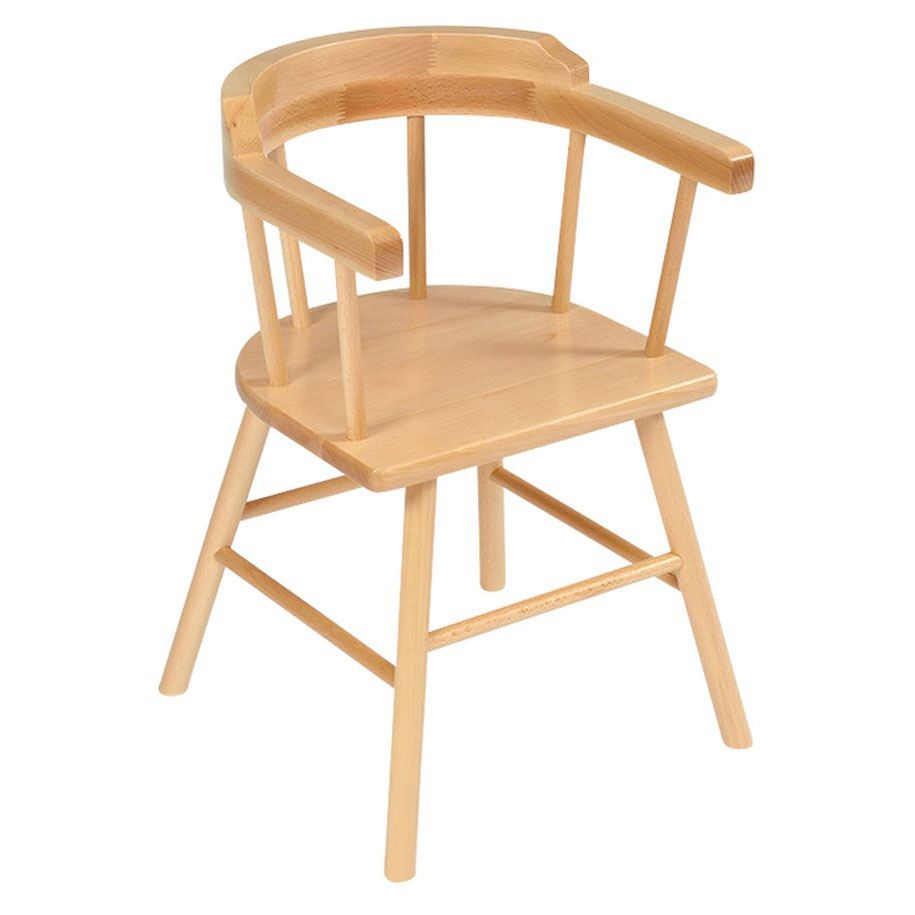 Childrens Wooden Captains Chair (Pack of 2)