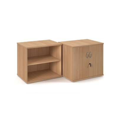 Deluxe Double Door Desk High Cupboard 600mm Deep