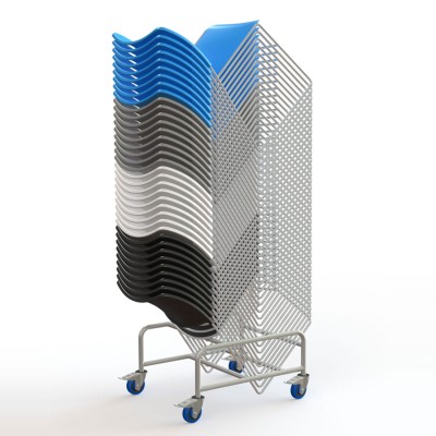 Datum High-Density Stacking Chair Trolley