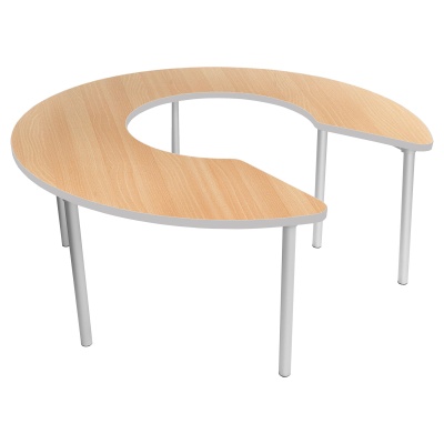 Enviro Classroom Keyhole Table