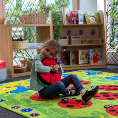 Back to Nature Sensory Ladybird Counting Cushions