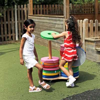 Donut Multi-Seat Trolley with 24 Cushions