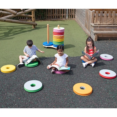 Donut Multi-Seat Trolley with 24 Cushions