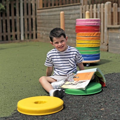 Donut Multi-Seat Trolley with 24 Cushions