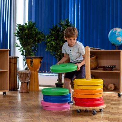 Donut Multi-Seat Trolley with 12 Cushions