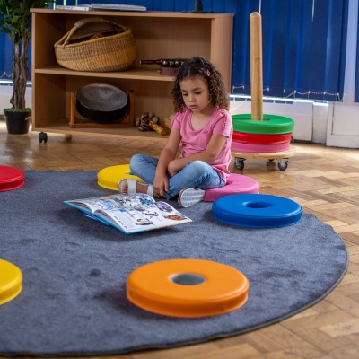 Donut Multi-Seat Trolley with 12 Cushions