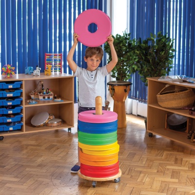 Donut Multi-Seat Trolley with 12 Cushions