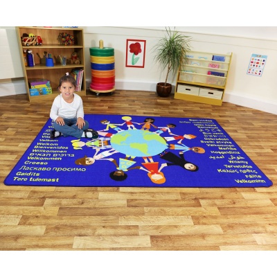 Children of the World Welcome Carpet