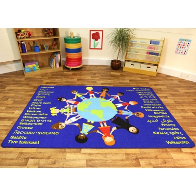 Children of the World Welcome Carpet