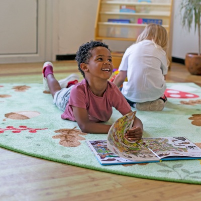 Forest Friends Corner Placement Carpet