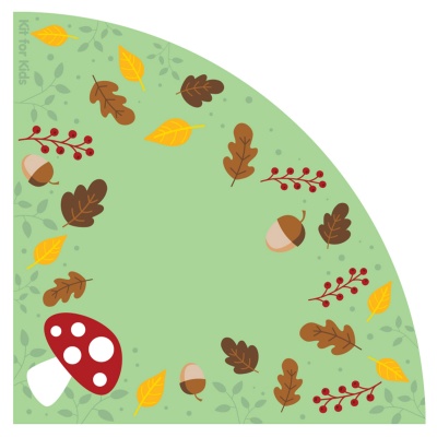 Forest Friends Corner Placement Carpet