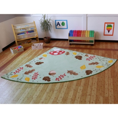 Forest Friends Corner Placement Carpet