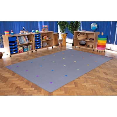 Essentials Rainbow Stars Carpet