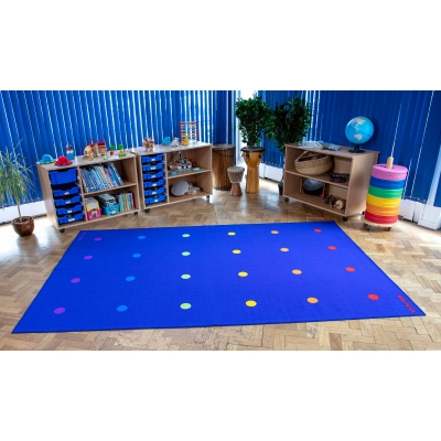 Essentials Rainbow Spots Carpet