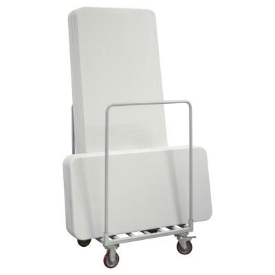 Folding Table Upright Trolley