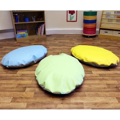 Early Years Large Floor Cushions (Pack of 3)