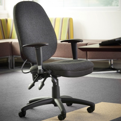 Sofia Adjustable Lumbar Operators Chair