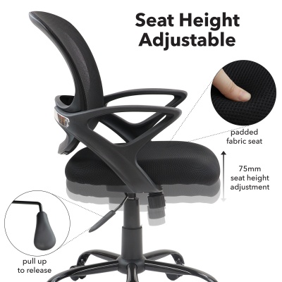 Tyler Mesh Back Operator Chair