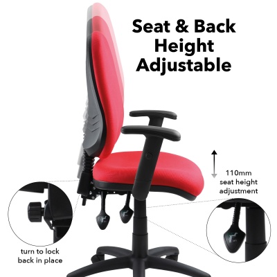 Vantage 100 2 lever PCB Operators Chair