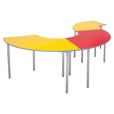 Advanced Premium Round Leg Curve Table