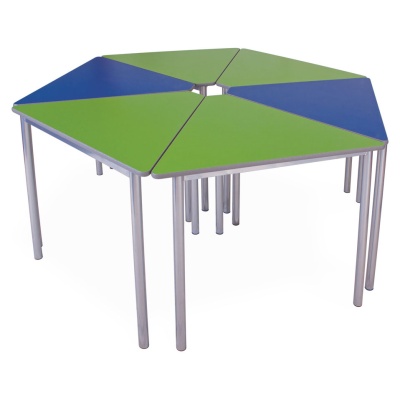 Advanced Premium Round Leg Wedge Table