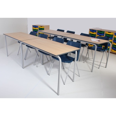 Advanced Slide-Stacking Rectangular Table