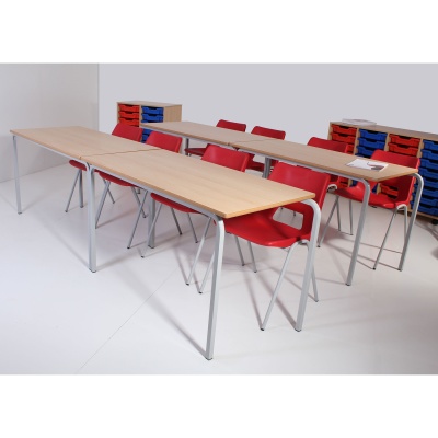 Advanced Slide-Stacking Rectangular Table