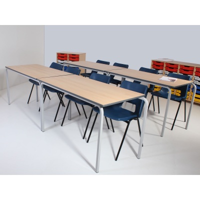 Advanced Slide-Stacking Rectangular Table