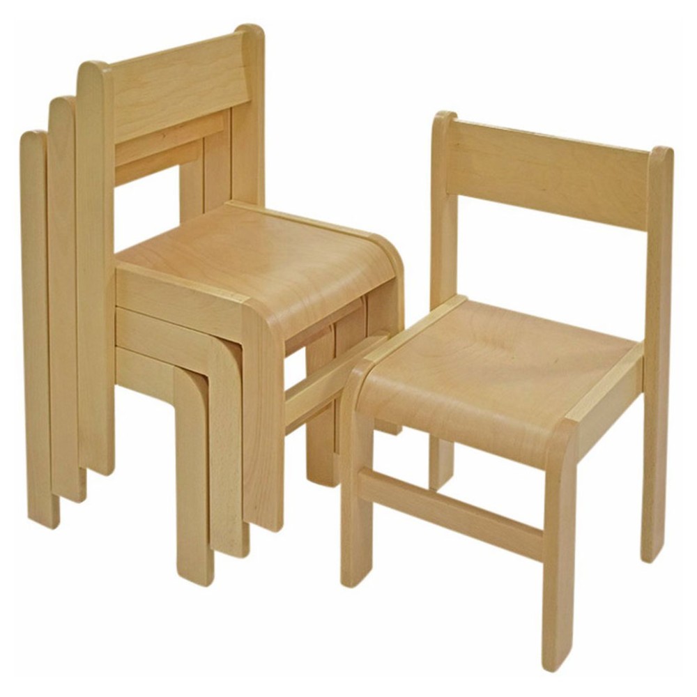 Children's Ply Classroom Chairs (Pack of 4)