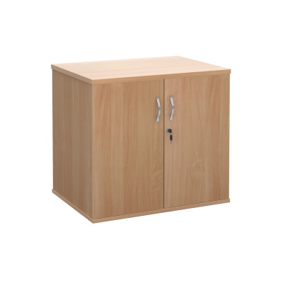 Deluxe Double Door Desk High Cupboard 600mm Deep