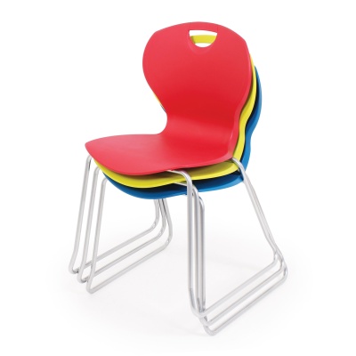 EVO Multi-Purpose Skid-Base Stacking Chair