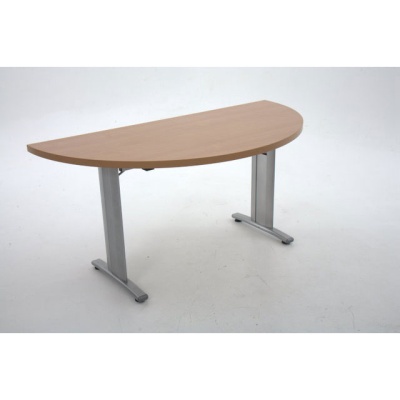 Executive Lightweight Semi-Circular Folding Table