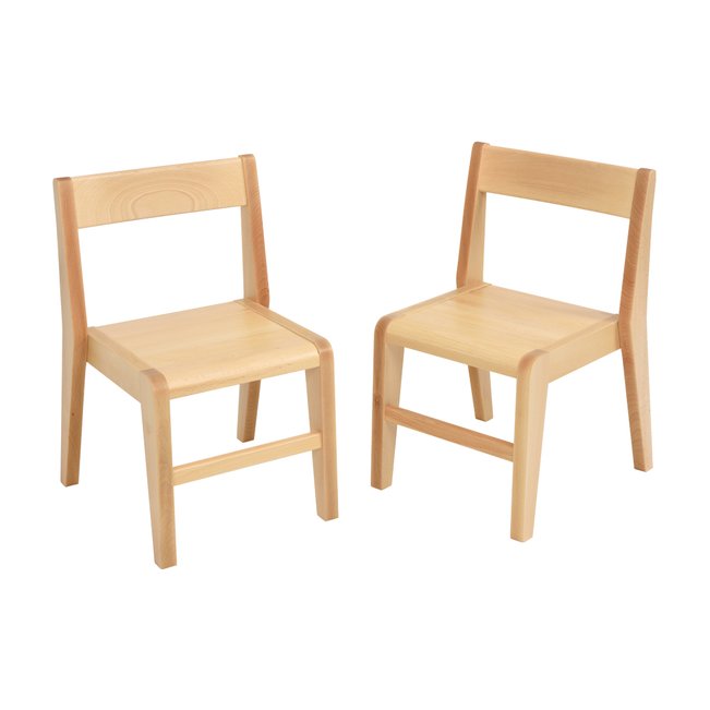 Devon Children's Wooden Stacking Chair Pack