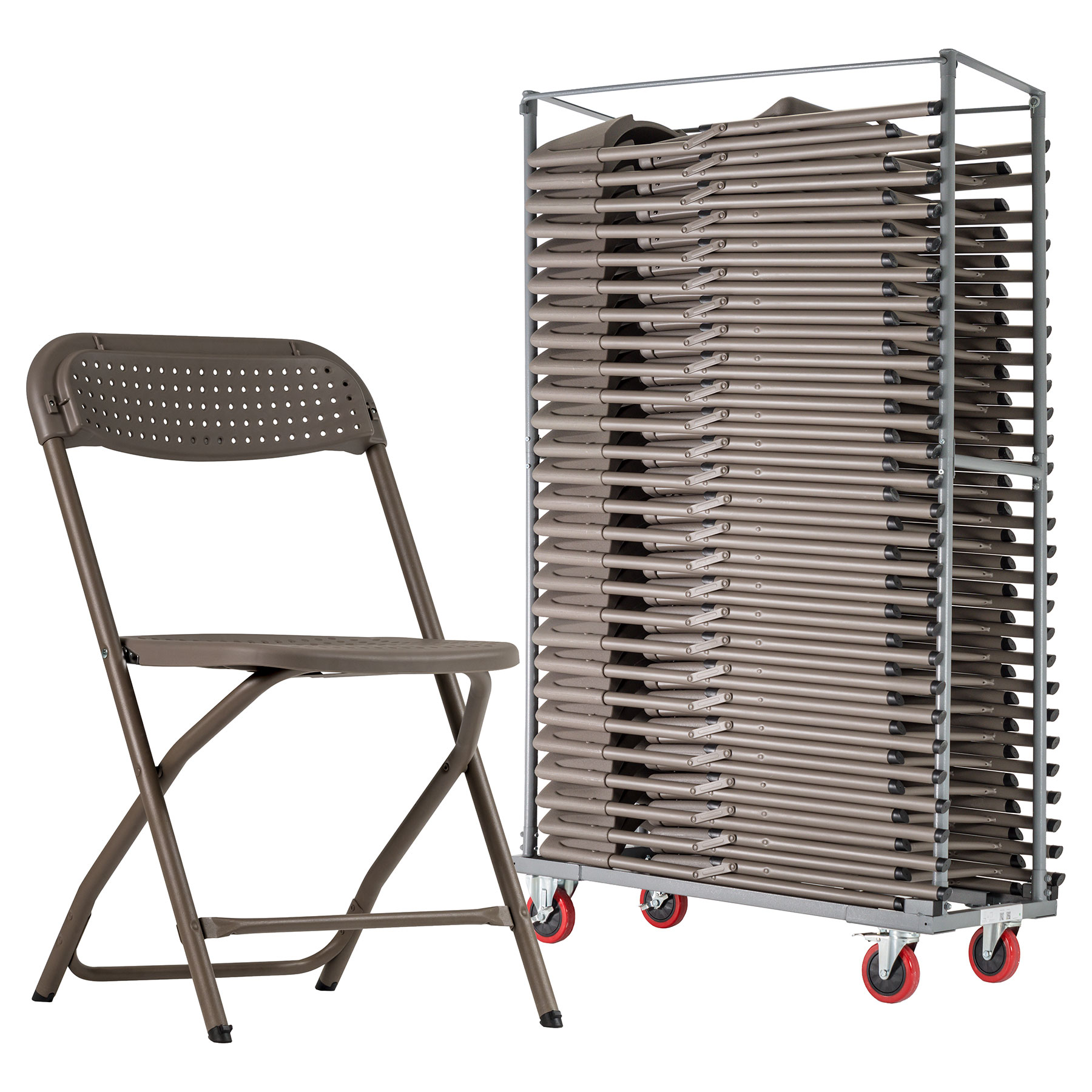 40 BigClassic Folding Chair + Trolley Bundle Furniture for Churches ...