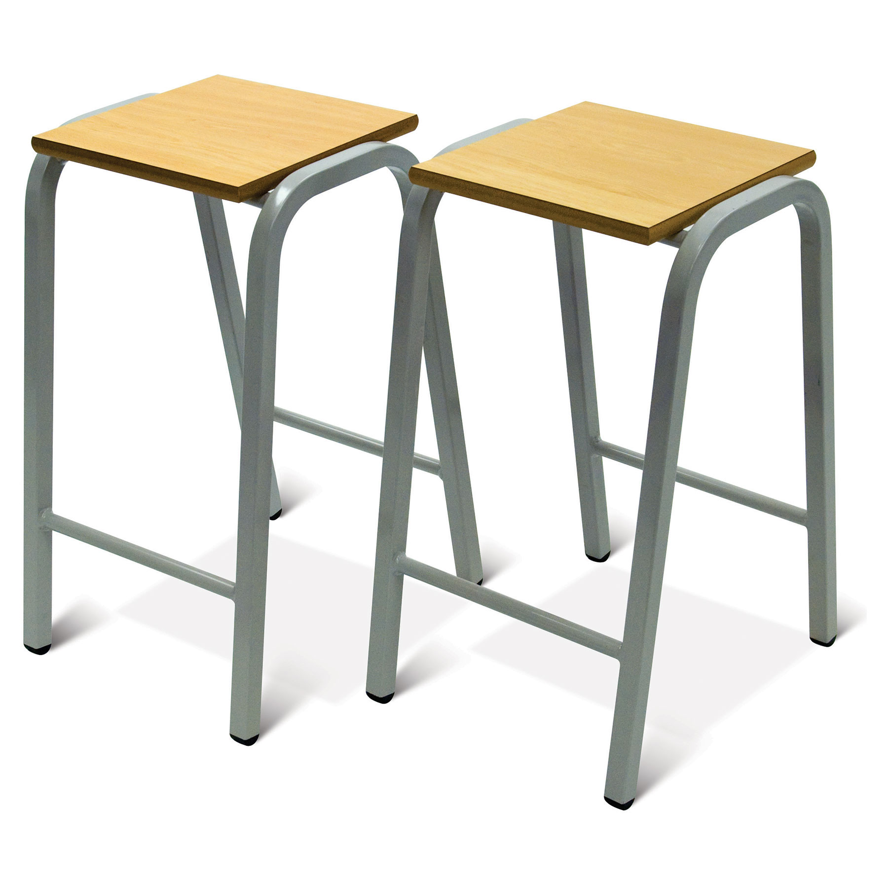 Advanced Heavy-Duty Wooden Top Stool