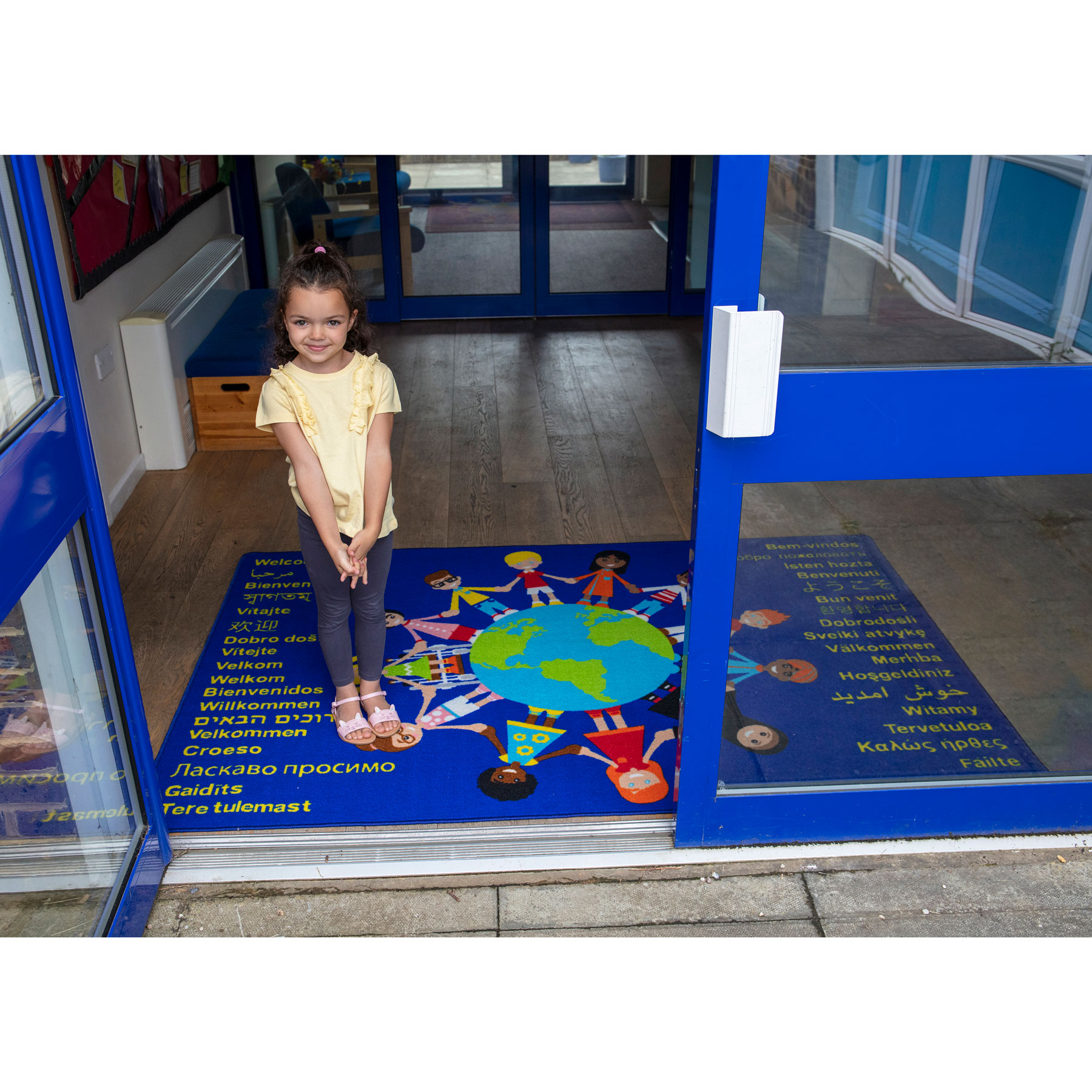 Children of the World Welcome Carpet