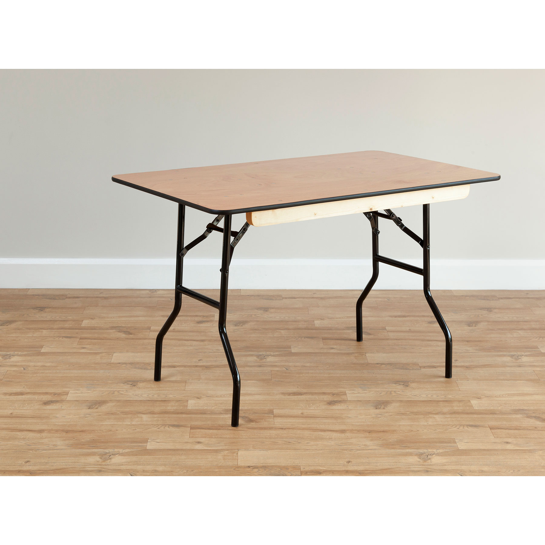 Plywood Rectangular Folding Table