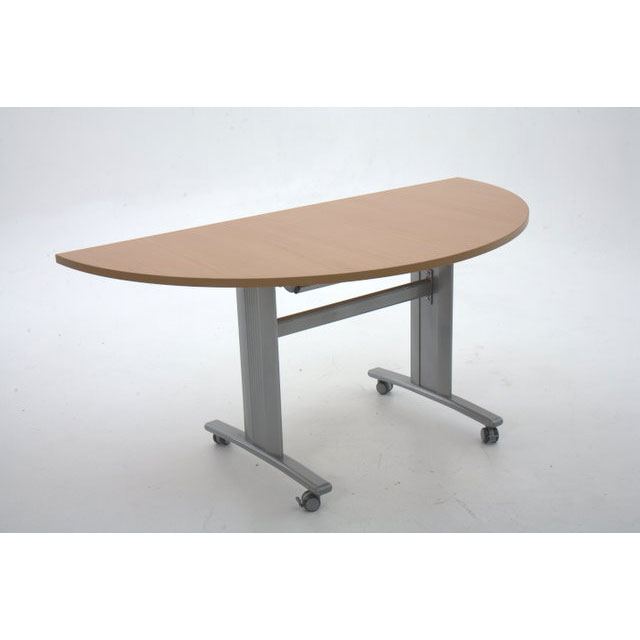 Elite Semi-Circular Flip-Top Table