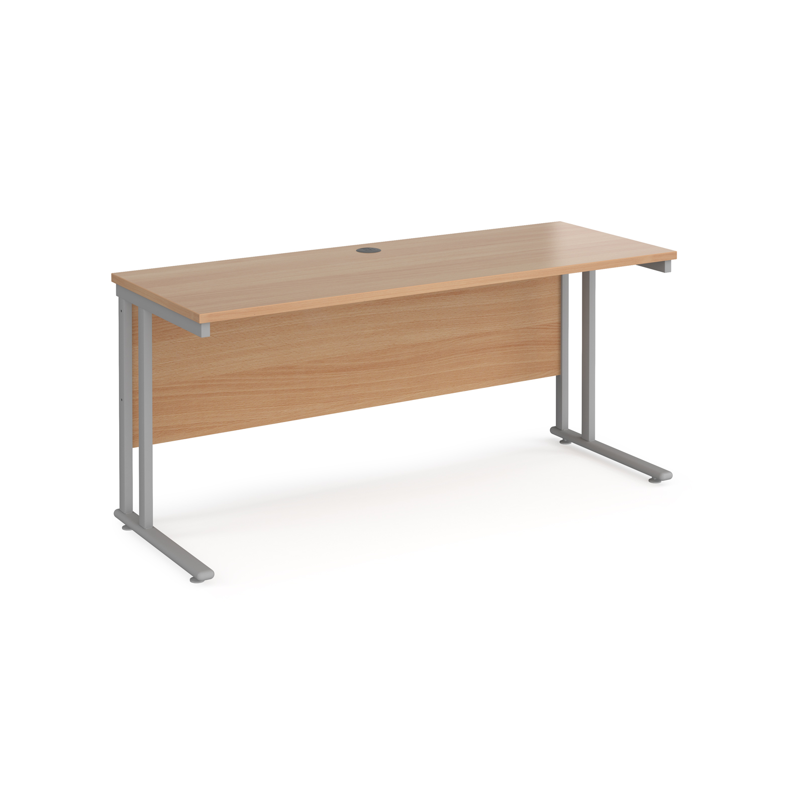 Maestro 25 Cantilever Leg Straight Desk 600mm Deep