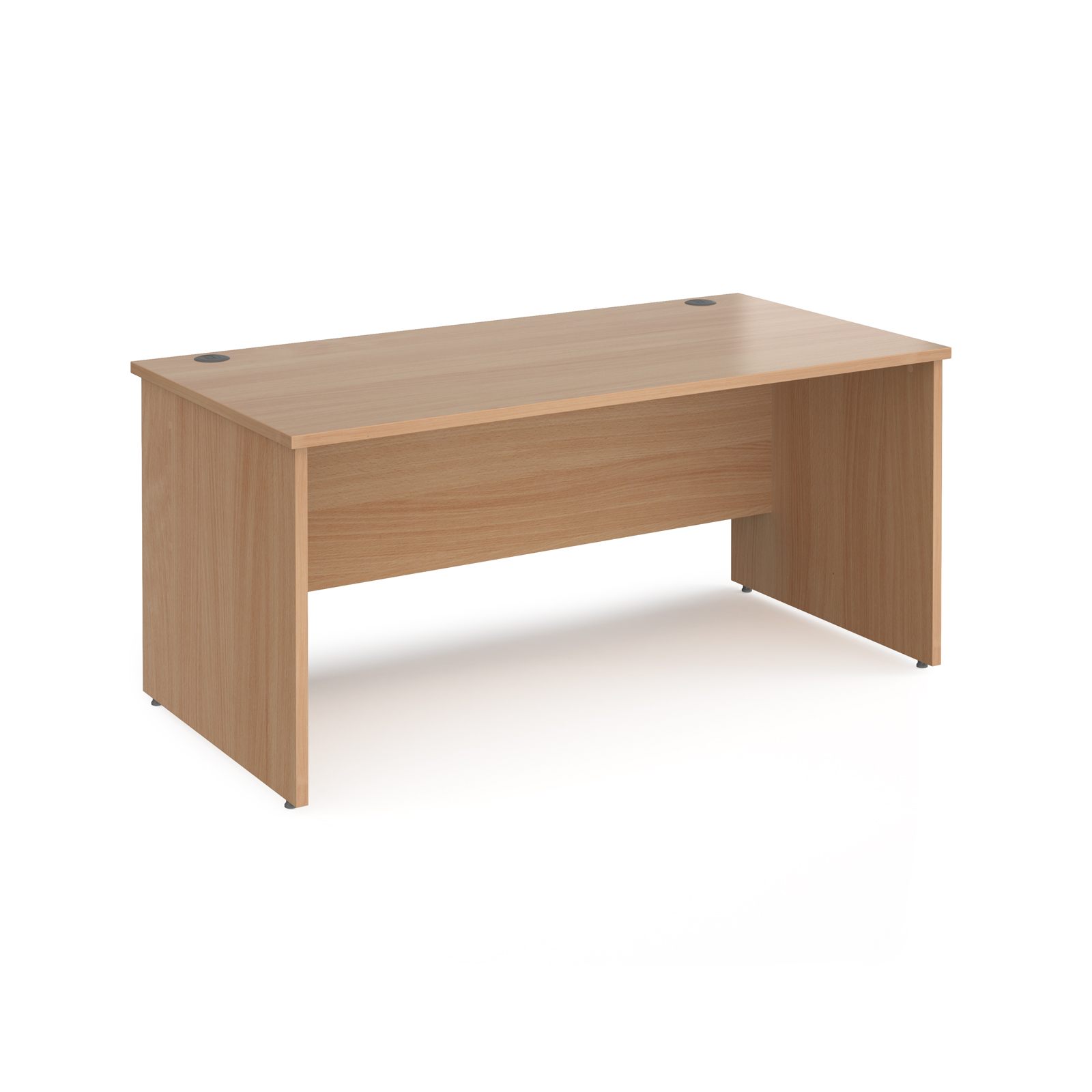 Maestro 25 Straight Desk with Panel End Leg 800mm Deep