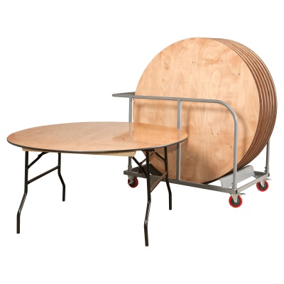 Plywood Round Folding Table