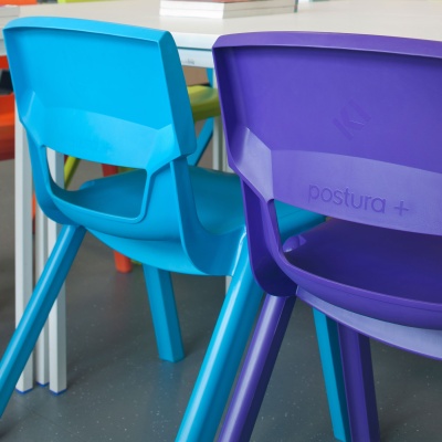 Postura+ Plastic Stacking Chair