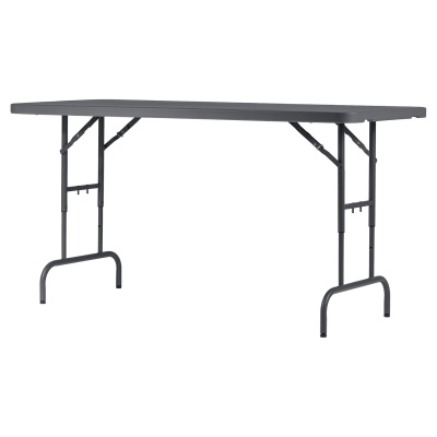 Zown Lightweight Height-Adjustable Folding Table