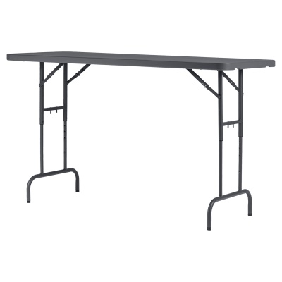 Zown Lightweight Height-Adjustable Folding Table